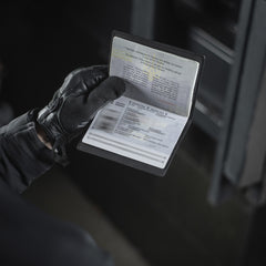 Husa Pașaport M-Tac - Negru, Rezistentă și Practică