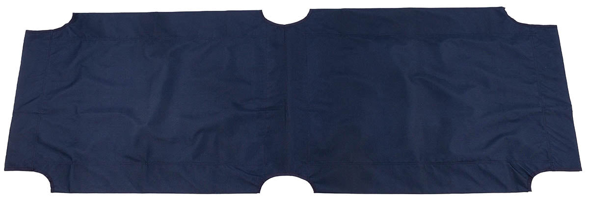 Husă Pat Pliant Albastru - 185x65 cm, Material Durabil
