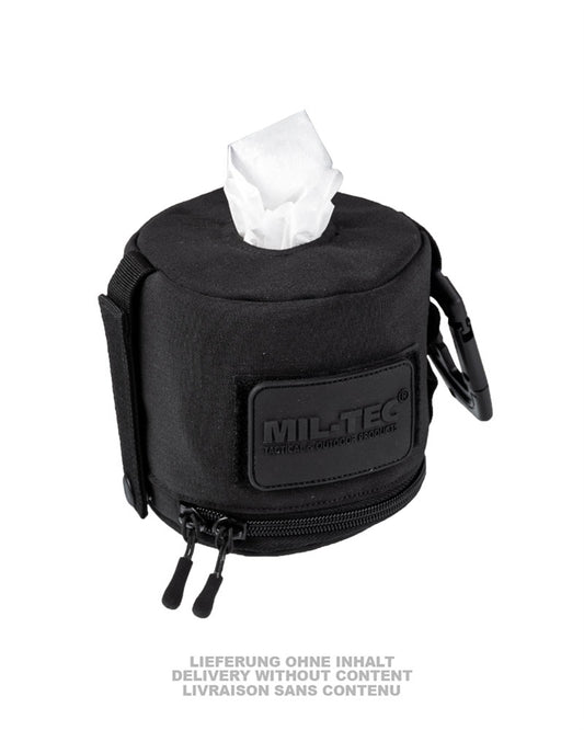 Husă pentru Șervețele Mil-Tec MOLLE Tissue Case – Carabinieră, Neagră