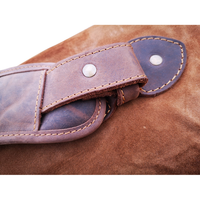 Husă pentru Carabină Arrow Int. Maro 130 cm – Piele Naturală, Buzunar Extern - poza 2