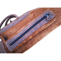 Husă pentru Carabină Arrow Int. Maro 130 cm – Piele Naturală, Buzunar Extern - poza 5