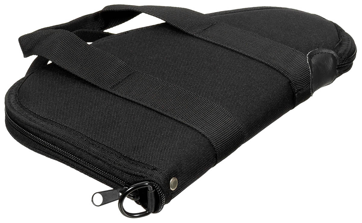 Husă Pistol Mică Negru MFH - Căptușită, Cu Fermoar