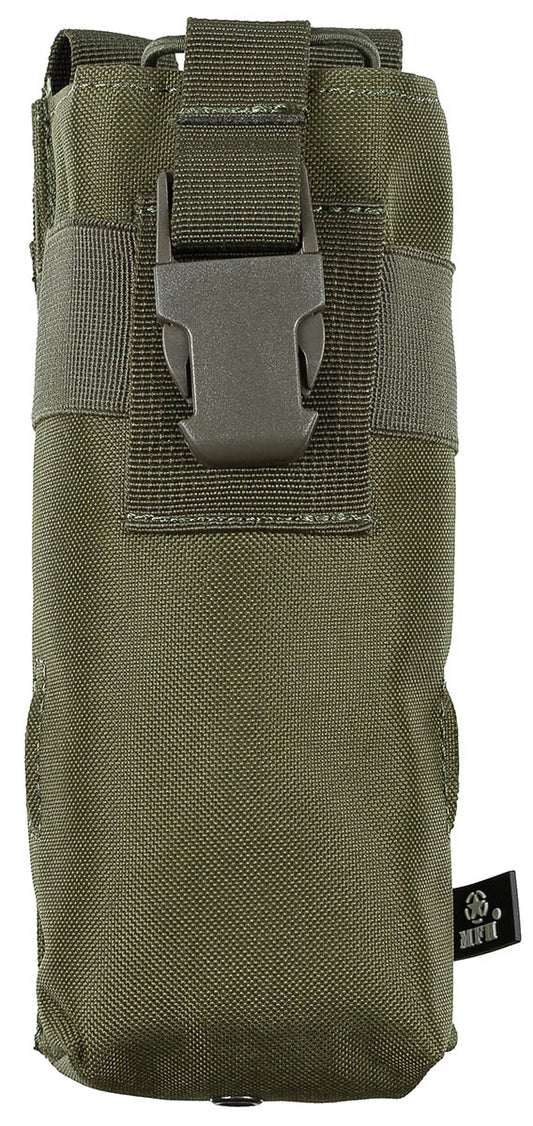Husă Radio "MOLLE" Oliv MFH - Închidere Click, Atașare MOLLE