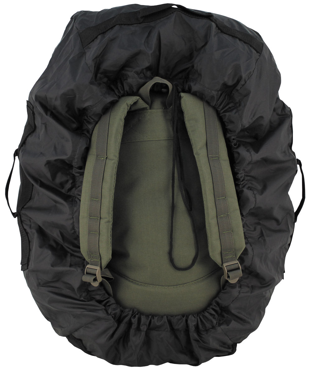 Husă Rucsac "Transit I" 80-100L Negru FoxOutdoor - Impermeabilă, Rezistentă