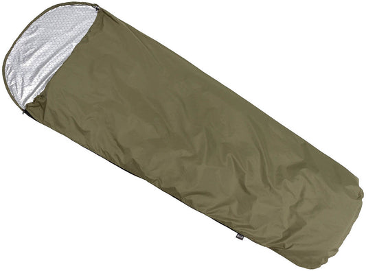 Husă sac de dormit "Thermo" Oliv MFH - Impermeabilă DWR, Interior Aluminiu