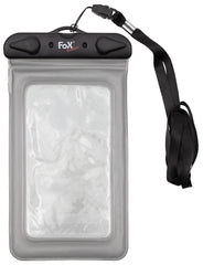 Husă Smartphone Impermeabilă Transparent-Negru FoxOutdoor - Etanșă la praf, 60g