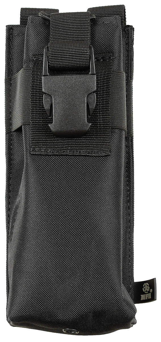 Husa stație radio MOLLE Negru MFH - Sistem MOLLE, 130g