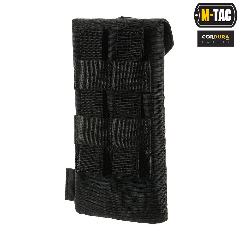 Husa Telefon M-Tac Elite Large Hex - Neagră, Rezistentă CORDURA®