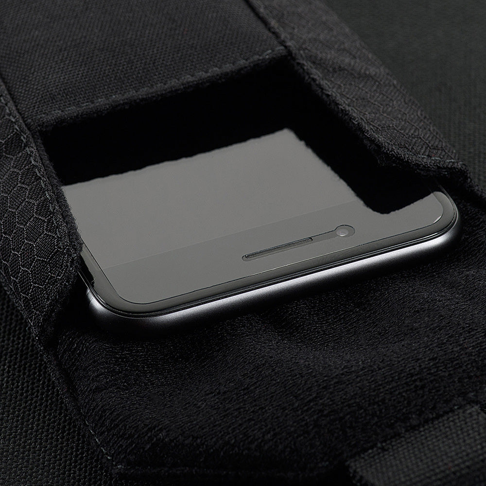 Husa Telefon M-Tac Elite Large Hex - Neagră, Rezistentă CORDURA®