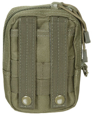 Husă Universală MOLLE Oliv MFH - Sistem prindere MOLLE, 11x15x10 cm