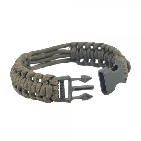 Bratara Paracord Oliv