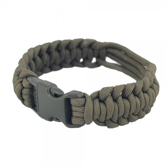 Bratara Paracord Oliv