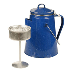 Ibric de Cafea Emailat Albastru Fosco - Cafea Robustă Oriunde