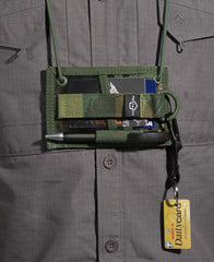 ID Card Holder Pouch Camo -Camo Gr.camo Pentagon Tactical - Versatilitate și Siguranță în orice Misiune