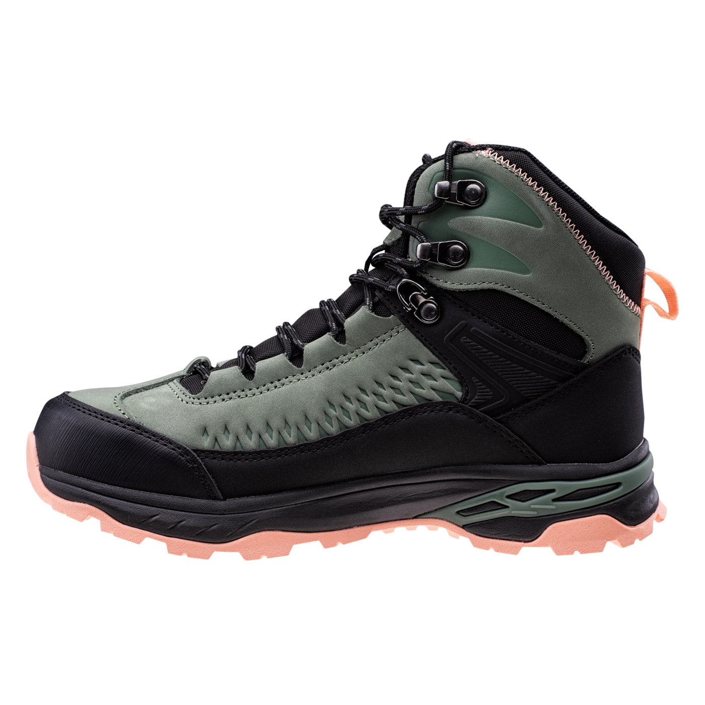 Încălțăminte Trekking Femei ELBRUS Engen Mid WP GR - Impermeabilă, Confort sporit - 7