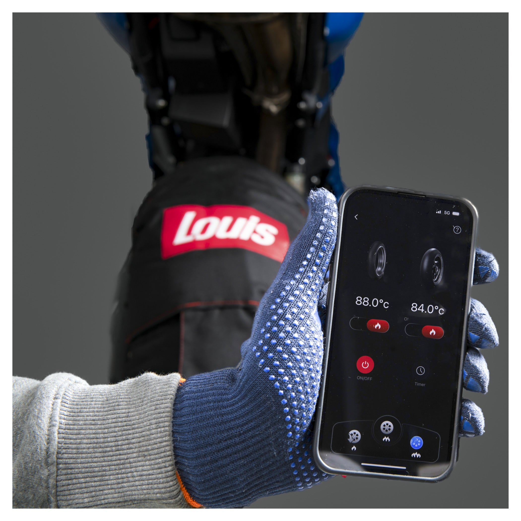 Încălzitoare Anvelope BT Comfort Louis - Grip Optim, Control Bluetooth