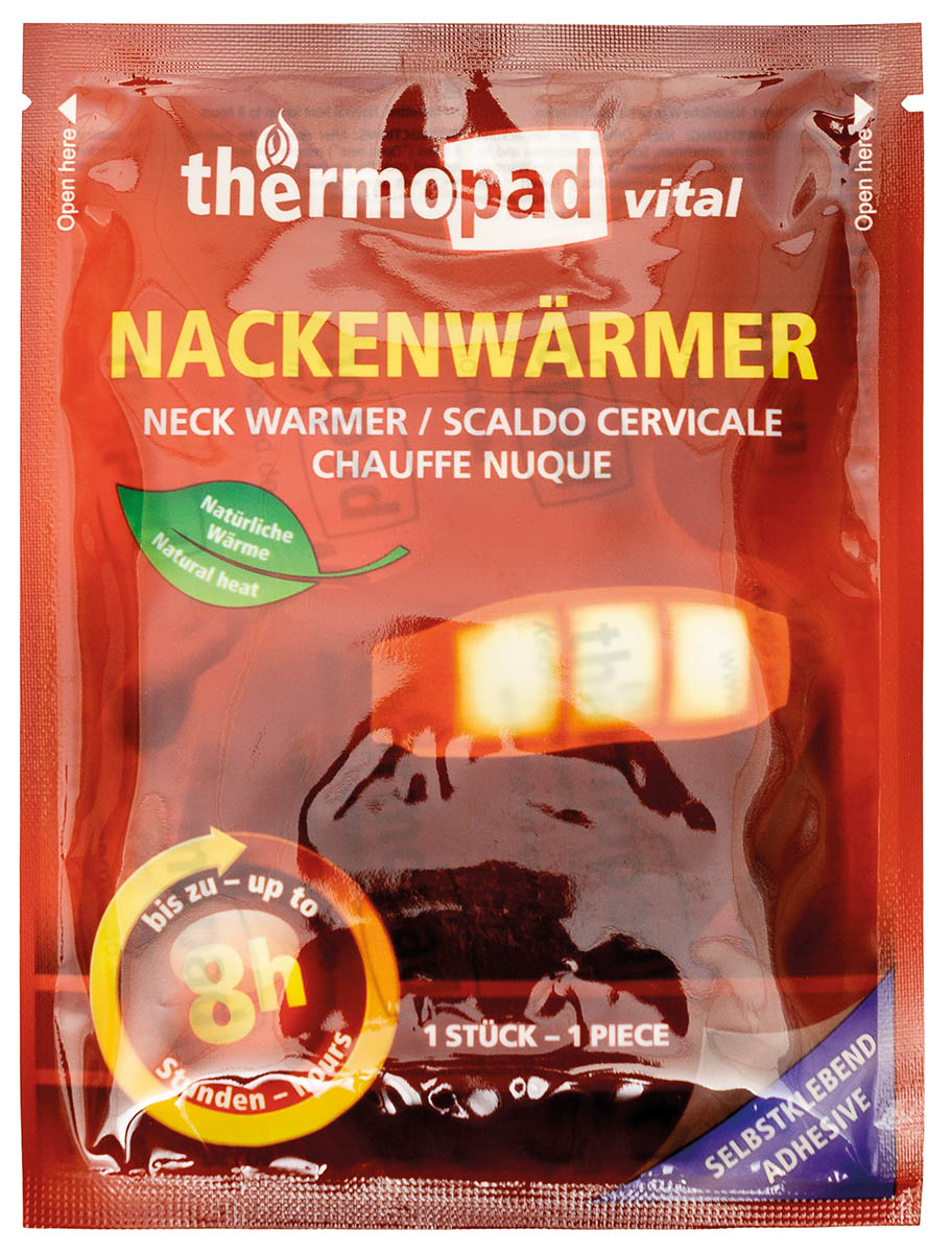 Încălzitor de gât Thermopad, 6 buc. - Până la 8h căldură, 48°C