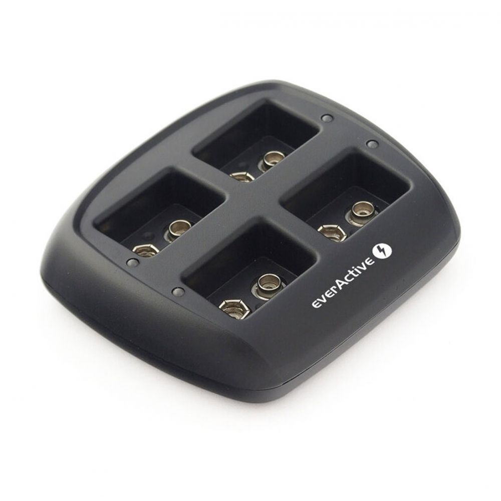 Încărcător Acumulatori 9V EverActive NC-109 - 4 Canale Individuale - 3
