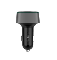Încărcător Auto 100W Golf GF-C17 - 2x USB Fast Charge QC3.0+PD - 2