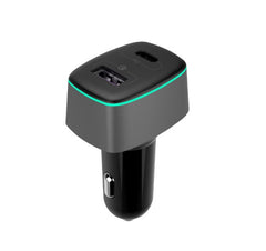 Încărcător Auto 100W Golf GF-C17 - 2x USB Fast Charge QC3.0+PD - 3