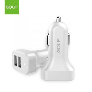Incarcator Auto Golf GF-C11 10W - Dual USB, Incarcare Rapida - 3