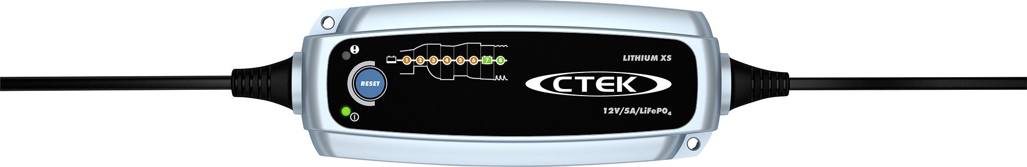 Încărcător Baterie LITHIUM XS CTEK - LiFePO4, 5A, IP65
