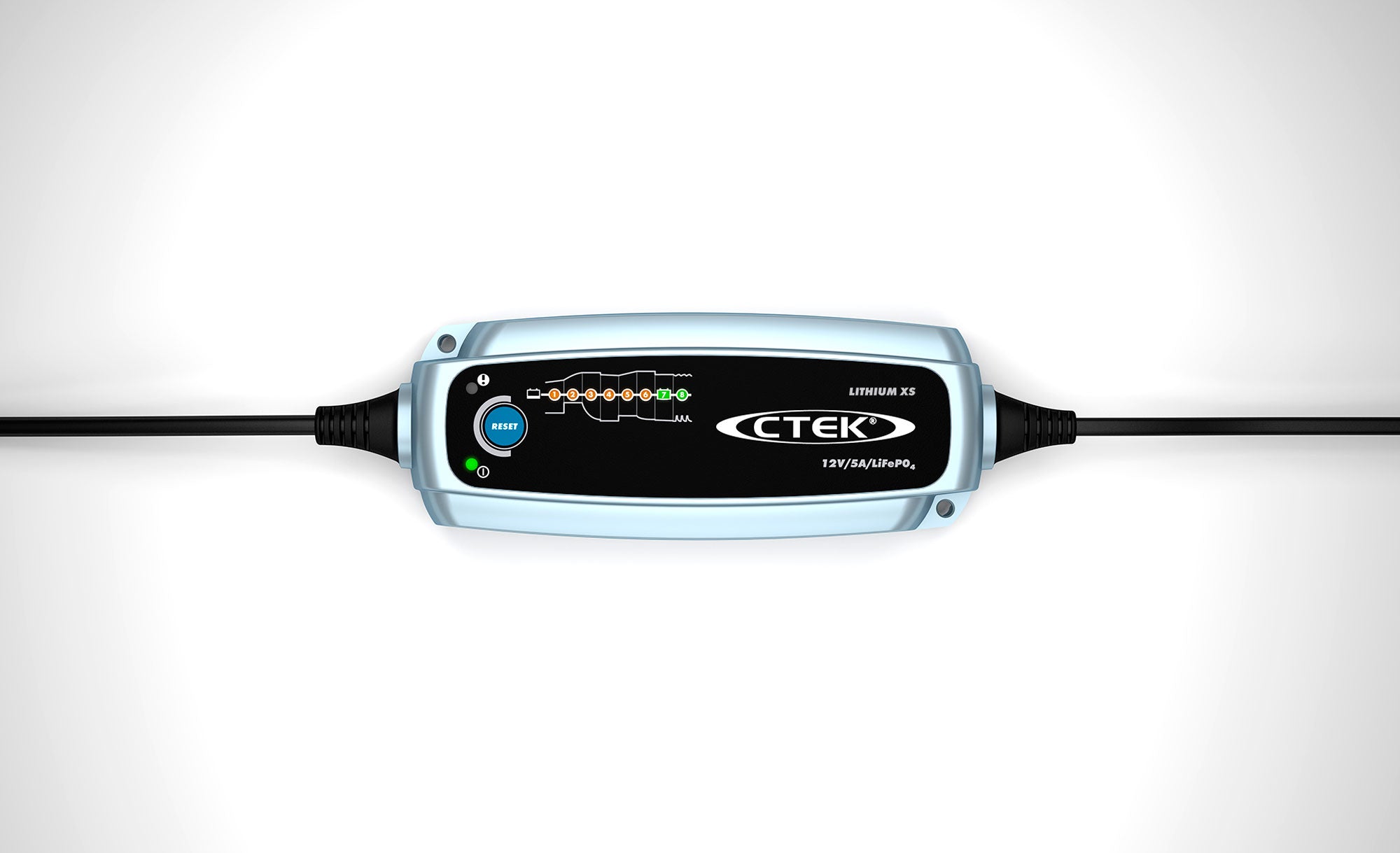 Încărcător Baterie LITHIUM XS CTEK - LiFePO4, 5A, IP65