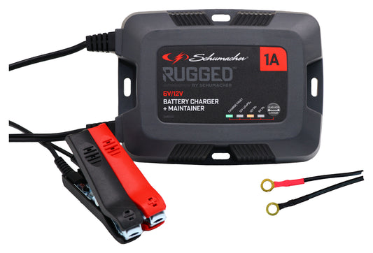 Încărcător Baterie Moto Schumacher Electric Rugged SPX457 - 6V/12V, 1A