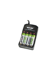 Încărcător Baterii AA ARC2009+ Arcas - 4x AA 2700mAh Incluse, Încărcare Individuală - 2