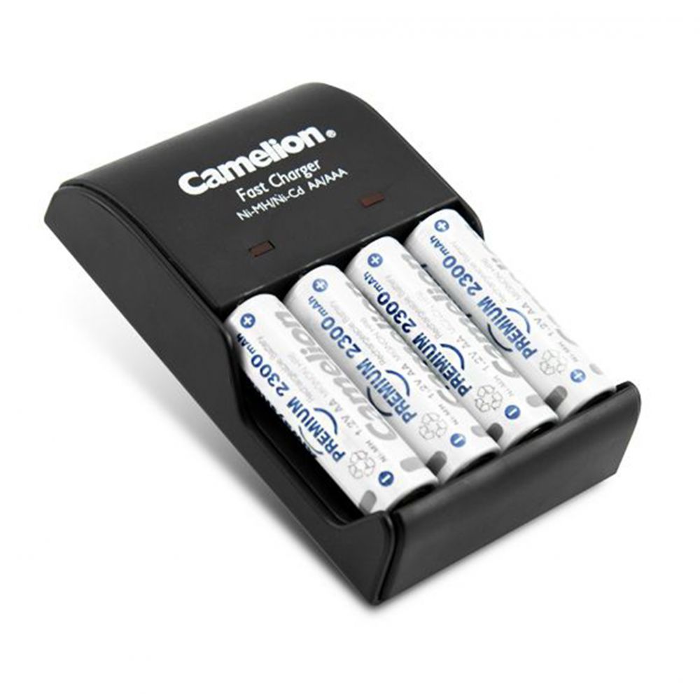 Încărcător Baterii AA BC-1002A Camelion - Include 4x AA 2300mAh, 8h - 3
