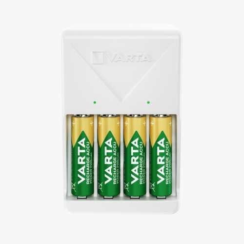 Incarcator Baterii Varta Plug Charger 57657 - Cu 4x AA 2100mAh, Rapid - 3