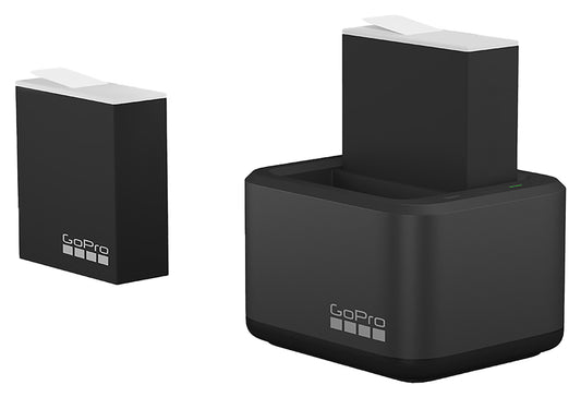 Încărcător Dual + 2 Acumulatori ENDURO GoPro HERO 12/11