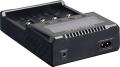 Încărcător Multifuncțional Are-A4 Fenix - 4 Sloturi, Display LCD