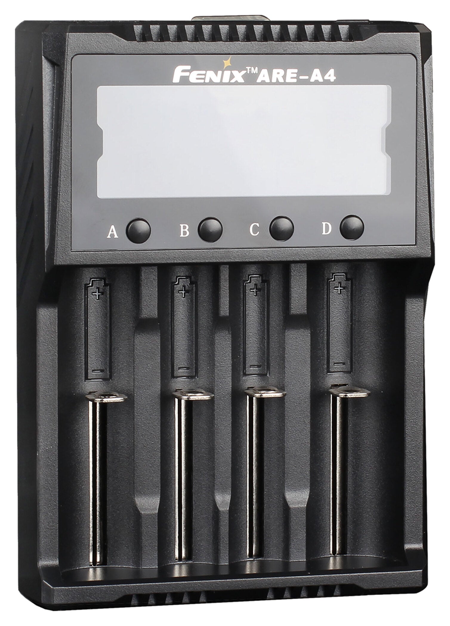 Încărcător Multifuncțional Are-A4 Fenix - 4 Sloturi, Display LCD