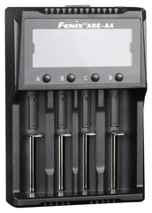 Încărcător Multifuncțional Are-A4 Fenix - 4 Sloturi, Display LCD