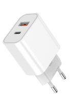 Încărcător Retea GOLF GF-U33 USB-A + USB-C PD 30W - FastCharge Inteligent - 2