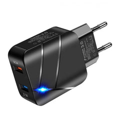 Încărcător USB Dual TED600137 TED Electric - Fast Charge 18W - 3