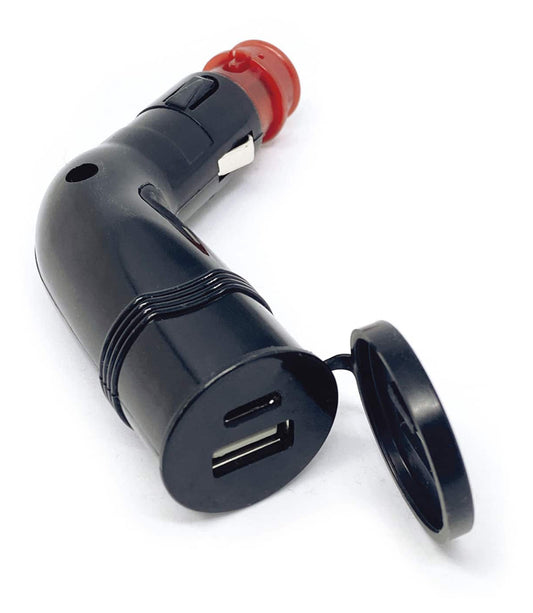 Încărcător USB Unghiular Louis Usb10 - Universal, Dual USB