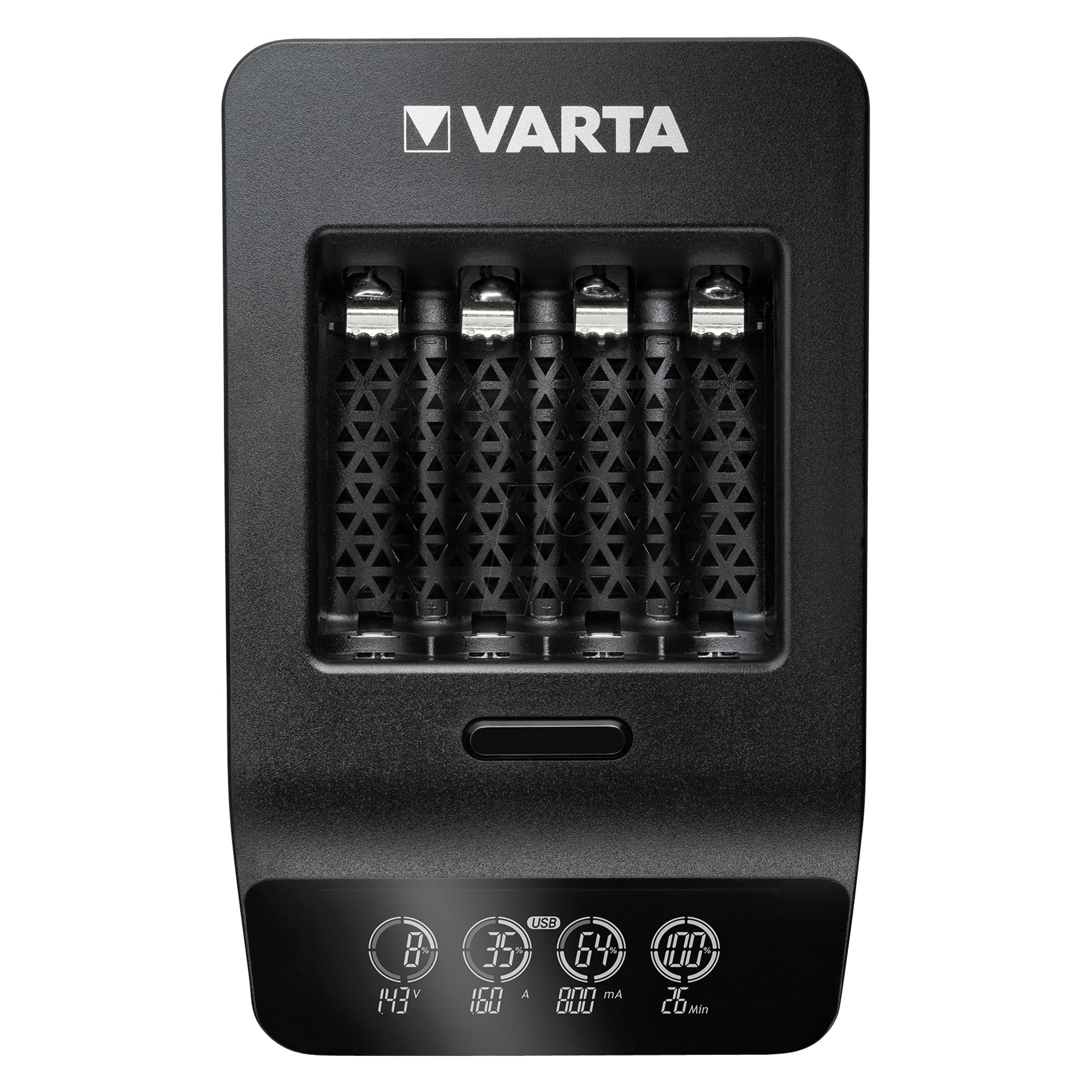 Încărcător Varta LCD SMART CHARGER+ AA/AAA - Incarcare Individuala, 4x AA Inclus - 6