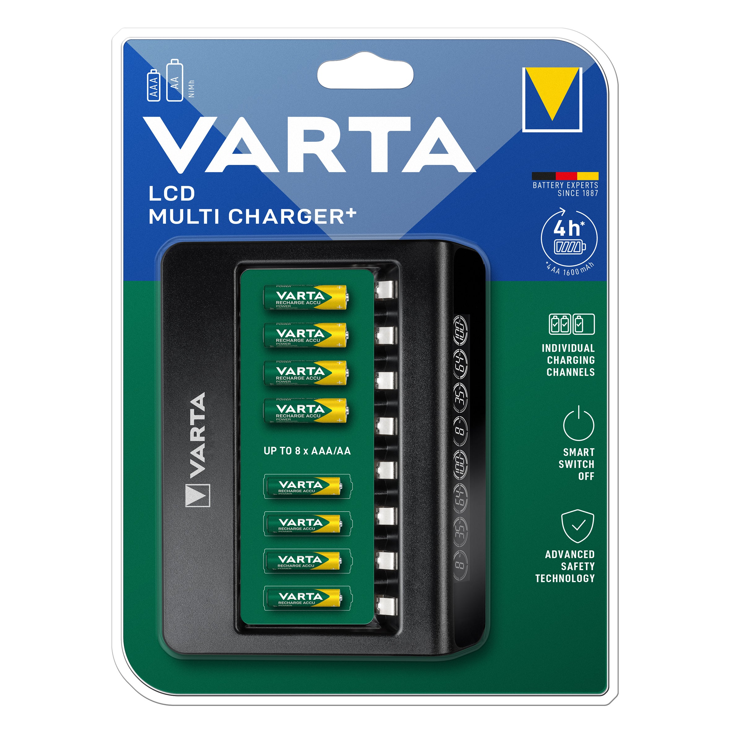 Încărcător Varta Multi Charger 8 Canale - Independent, Rapid - 2