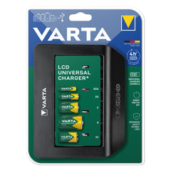 Încărcător Varta Universal Charger+ - 4 Canale, Ecran LCD, Inteligent - 2