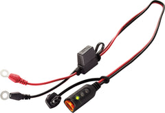 Indicator Încărcare Baterie CTEK Comfort Eyelet M6 - Monitorizare Ușoară