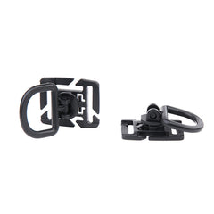 Inel D MOLLE 2-pack JFO04 Negru - Control Tactic al Echipamentului