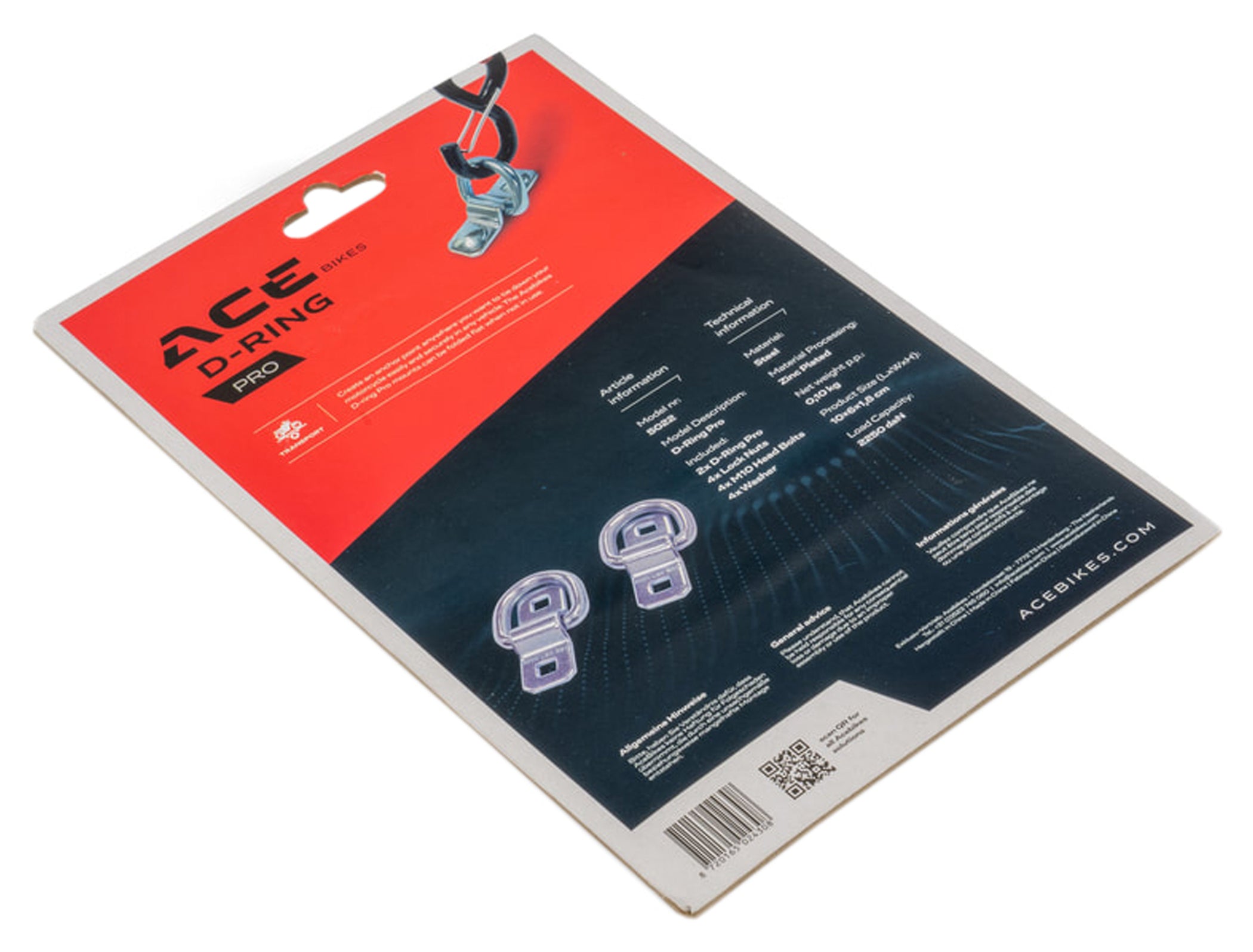 Inele D-Ring Pro Acebikes - Ancorare Sigură Moto
