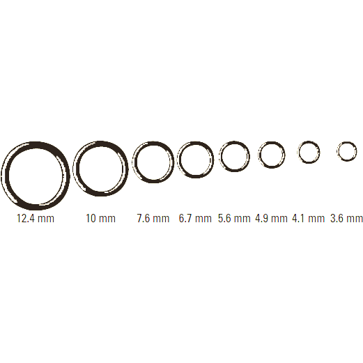 Inele Despicate Mustad D=5.6mm - Rezistență 13kg, Pescuit - 2