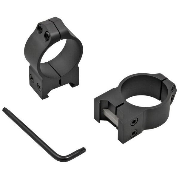 Inele Fixe Montura Lunetă Warne - Weaver 34mm, Obiectiv 42mm - 1
