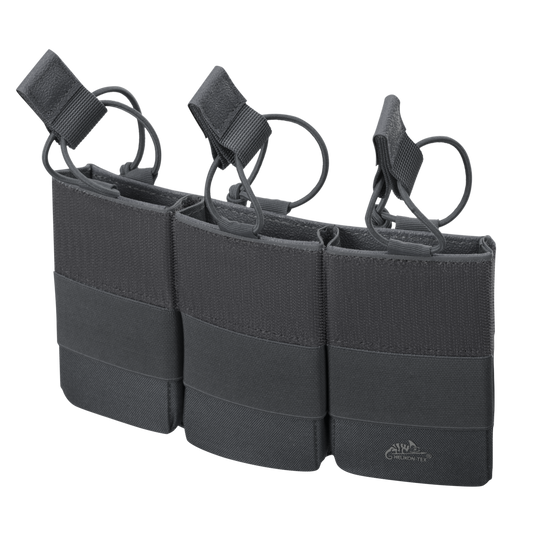 Insert Tactice Helikon-Tex COMPETITION Triple Carbine pentru 3 Încărcătoare AR15/AK47 Shadow Grey