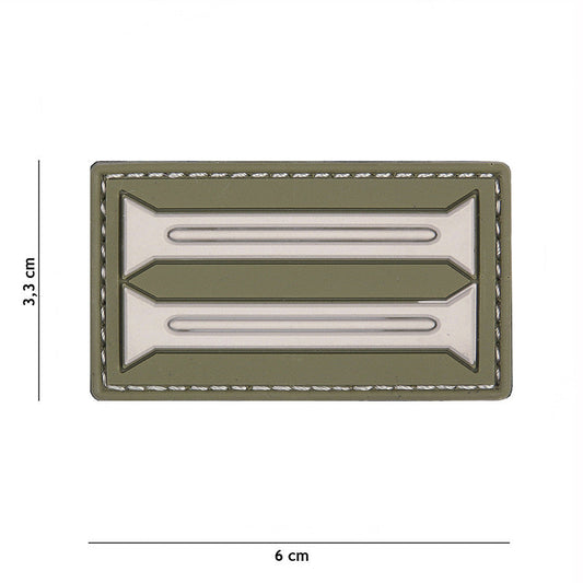 Insignă Emblema 3D PVC Germană Verde - Rezistență Tactica Garantată