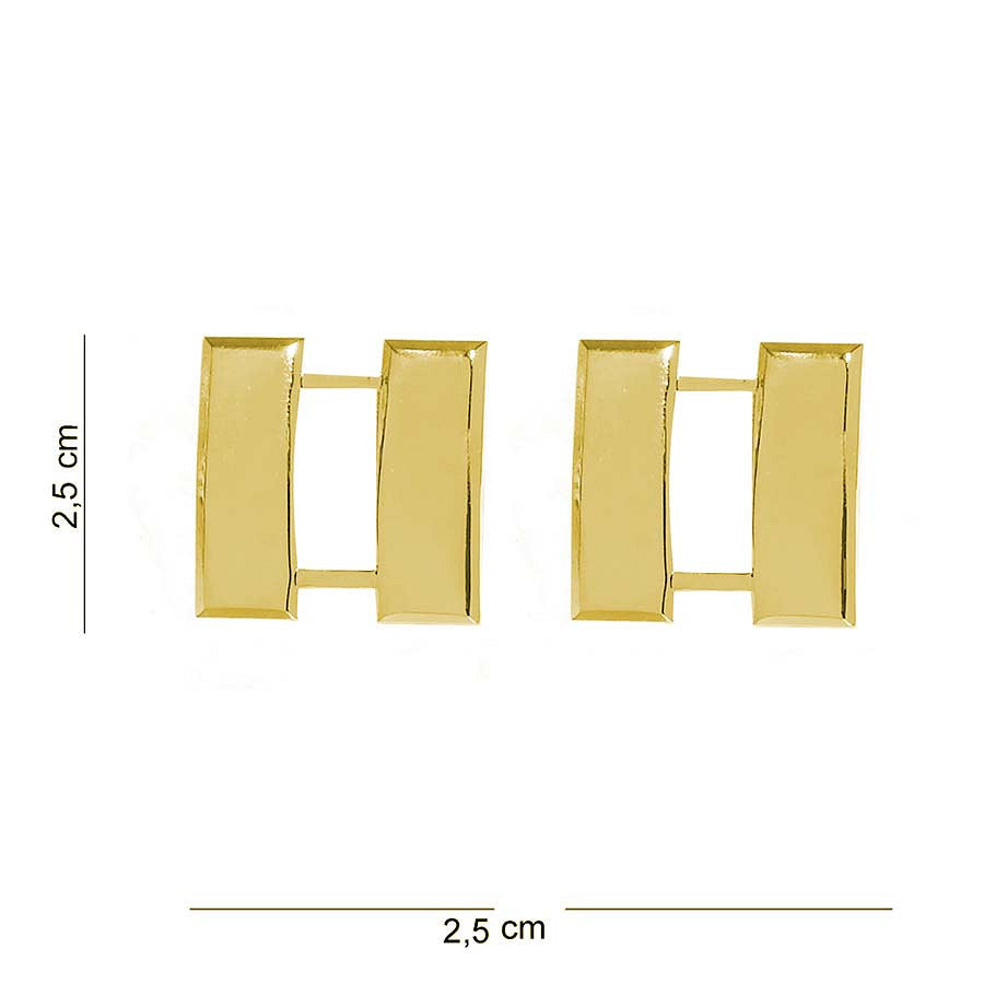 Insignă Metal US Captain Bars Auriu - Afirmă-ți Liderul Interior
