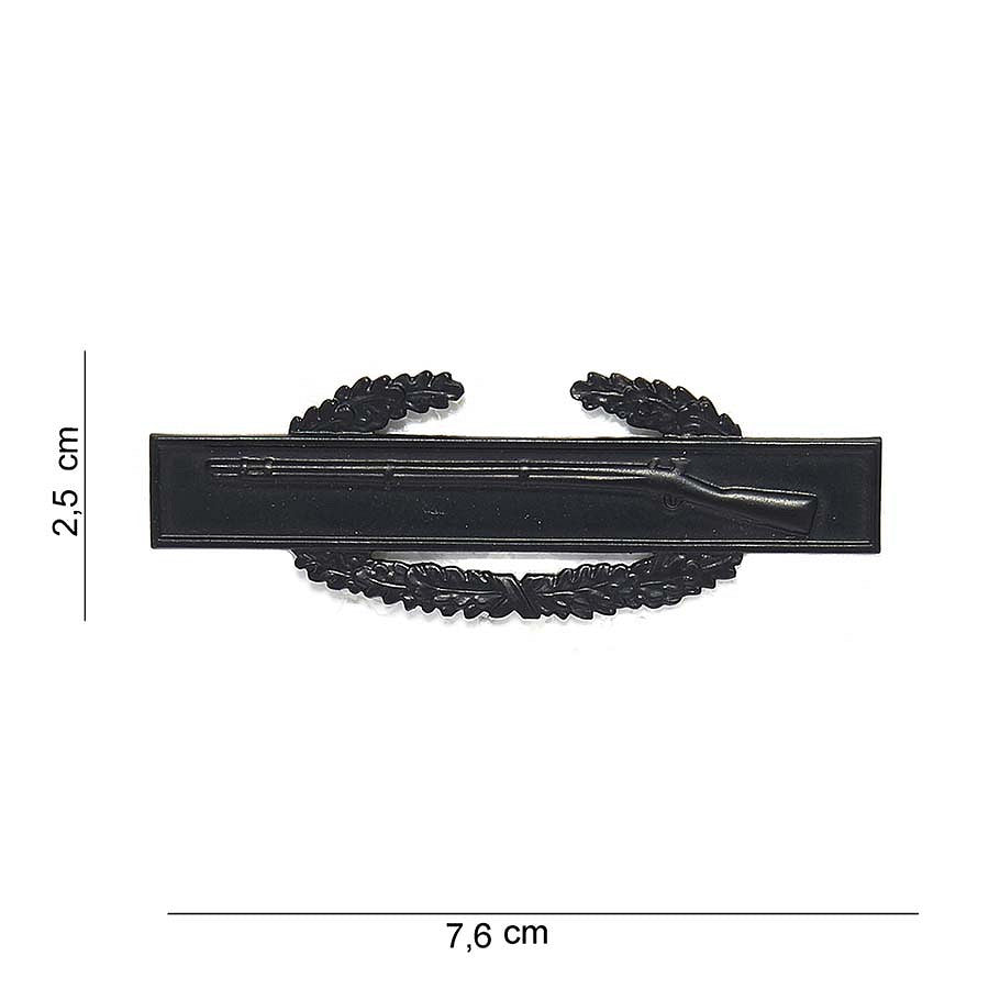 Insignă Metalică Infantry Badge First Award (Subdued) - Recunoaștere Autentică